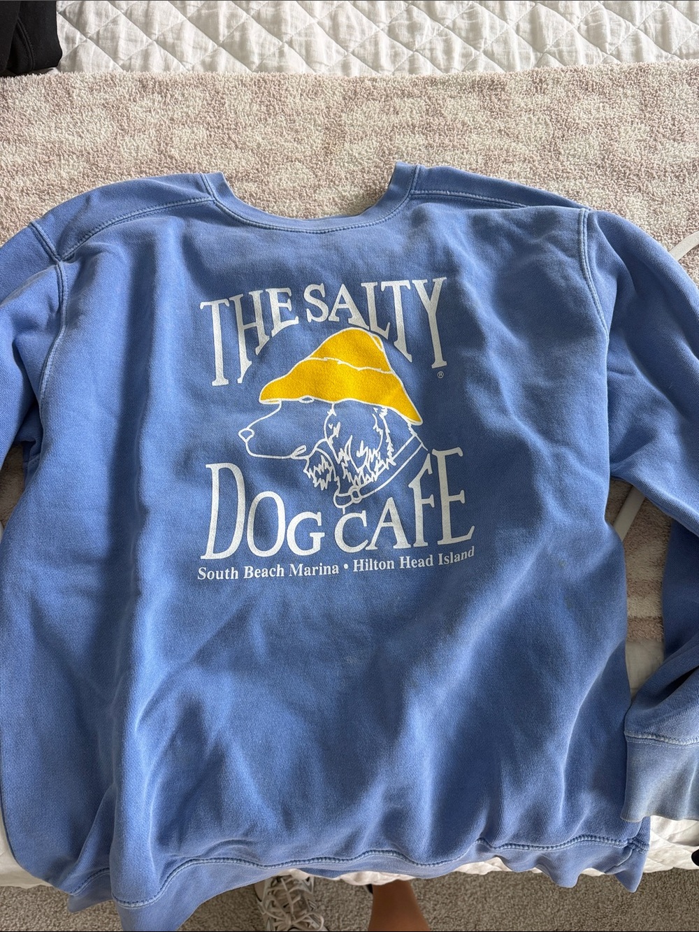 Blue Salty Dog Sweatshirt size M